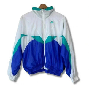 Nike Vintage Track Jacket Colorblock 90's Women's Size Large
